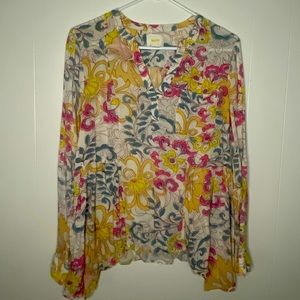 anthropologie Maeve blouse